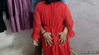 i feel her desi heat as indian bhabhi takes standing doggystyle pounding deep