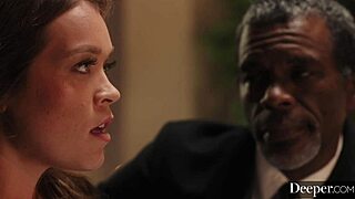 Katie Kush Bound and Dominated by BBC in Garage