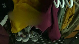 Stepson Sniffs Busty Milf Stepmom's Dripping Wet Pussy Aroma