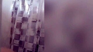 Cute tattooed latina teen showers live on webcam with perky tits 🛁😍💦