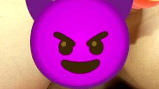 testing miranielt huge dragon dildo deep in my pussy