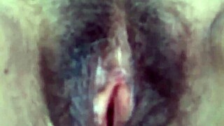 Stepson licks then fucks my hairy pussy 😍🍆💦