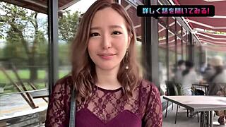 japanese babe's huge natural tits bounce wildly in hardcore doggystyle cumshot pound!