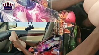 big tits ebony wife squirts on bbc in car 😍 kyexperience preview