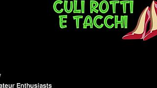 Who breaks asses hardest in this wild Italian milf group orgy cum fest?