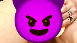 testing miranielt huge dragon dildo deep in my pussy