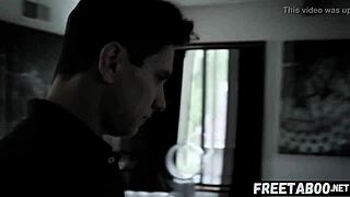 lana rhoades as step sis gets creampied by stepbro in therapy