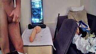 monster dildo vs kinky gay boy part 3 homemade