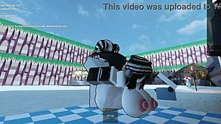 Big Ass Liz Creampied Doggystyle on Nudist Beach!