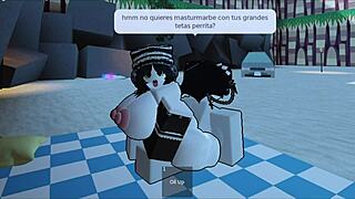 Big Ass Liz Creampied Doggystyle on Nudist Beach!