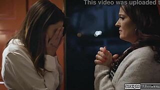 Stepaunt's devious workout plan leads to milf teen pussy licking