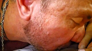 Hot brunette loves oral and anal fingering from hubby