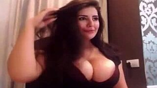 Katrina Kaif lookalike shakes her gorgeous big tits