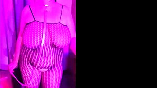 think russian bbw naia bee can handle that monster bbc facial?