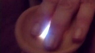 Post-shower squirting bath fun with wet pussy play.