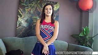 mary jane the petite teen slut wrecks her tight pussy to join cheerleaders