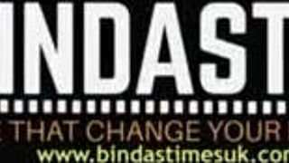 Step bro can't resist pounding curvy chubby big boob step sis with Hindi moans.