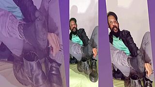 Amateur Ass In Boots And Socks Solo Update