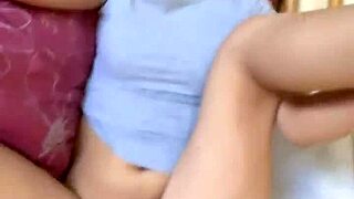 Does this horny Argentinian stepsis' wet pussy and moans drive you wild in her miniskirt?