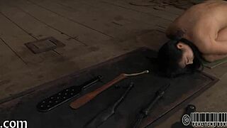 stormy babe endures lusty caning punishment tease