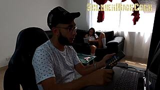 My stepdaughter slut seduces me for huge cock in tight pussy ughh melany lopez