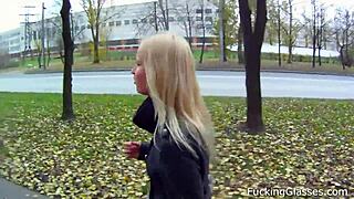 hailey's shaved pussy cums hard from casual anti-stress sex