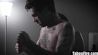 18yo stepsis begs bro for first anal virginity fuck