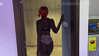 whoa this big black cock stretches mecerdes juicy wet pussy wide open