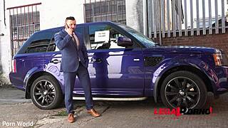 Horny Busty Blonde Stacey Saran Sexts To Deepthroat Fuck