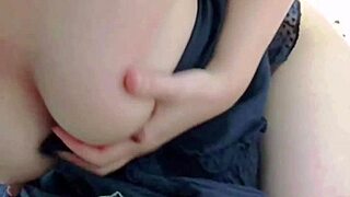 asian amateur homemade solo tits masturbation session unfolds intimately