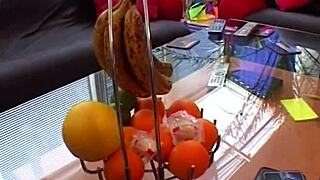 blonde milf maid takes cock deep in living room you watching?