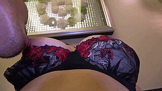 A pregnant Japanese milf with huge natural tits gets creampied intimately.