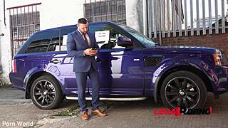 Horny Busty Blonde Stacey Saran Sexts To Deepthroat Fuck