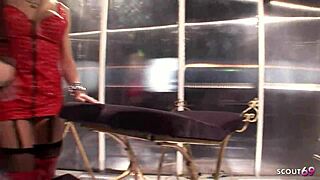 femdom ffm threesome features big tits milfs cindy behr romana ryder dominating with riding and facials