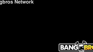 brunette step sis takes massive anal gaping from behind to facial finish