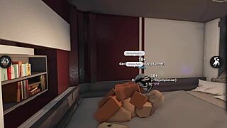 innocent roblox bitch finally takes huge monster cock rough!