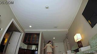 Misty Lovelace Struts In See-Through Panties HD