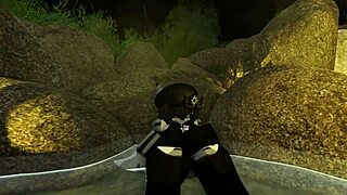 Shark's Rough Furry Creampie Turns Bath into Wild Sex Frenzy!