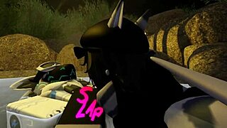 Shark's Rough Furry Creampie Turns Bath into Wild Sex Frenzy!