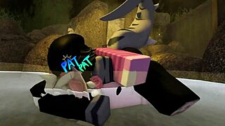 Shark's Rough Furry Creampie Turns Bath into Wild Sex Frenzy!