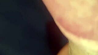 watch her worship that huge cock then swallow every drop of cum