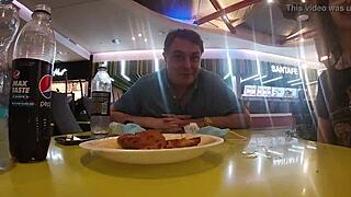 skinny teen endures extreme prague public nudity interview