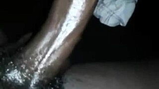 big black cock pounds her twice in homemade quickie