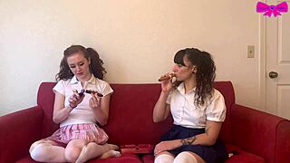dakota marr skinny redhead pigtails smokes cigars catholic uniform taboo daddy's slut