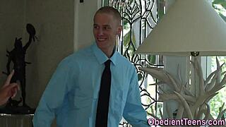 Flat chested teen railed hard doggystyle monster cock