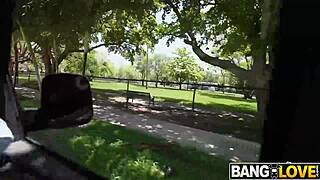 Izzy Rae meets 18-year-old size queen Rocket Powers