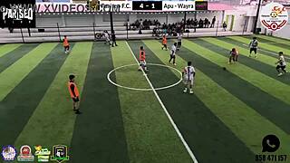 pariseofc vs wayra match ends in facial cumshot?