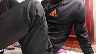 Hot housewife seduces plumber desperately