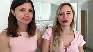 Gina Gerson and Maya Rose tease vulnerabilities in interracial dirty talk intimacy?