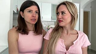 Gina Gerson and Maya Rose tease vulnerabilities in interracial dirty talk intimacy?